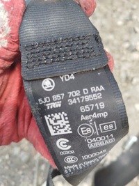 фото thumb №6, Pas безопасности правый перед skoda fabia 2 ii fl 5j0857702d
