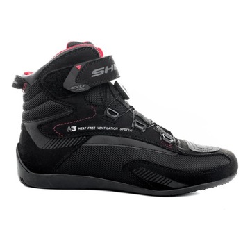 Krótkie buty SHIMA EXO VENTED BLACK czarny GRATISY