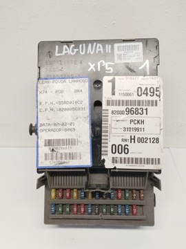 фото thumb №1, Модуль блок керування коробка bsi renault laguna ii 2 8200096831