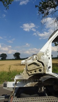 фото thumb №1, Mercedes sprinter 907 910 перед привід лонжерон ліва чверть