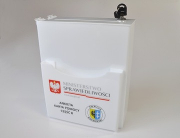 Урна-копилка из оргстекла с карманом ОБЗОРЫ