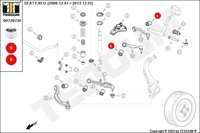 фото thumb №12, Втулка важеля передній верхнього audi porsche seat skoda vw