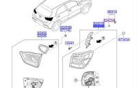 фото thumb №1, Лампа задня зовнішня права kia rio / stonic 2016