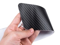 фото thumb №6, 5pcs наклейки na пороги с волокна угольный dla skoda kodiaq