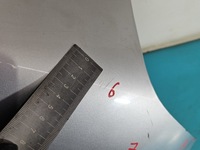 фото thumb №11, Крыло перед правые ssangyong rexton i 01-05 серебряный