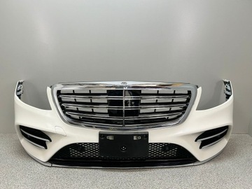 фото thumb №5, Mercedes w222 222 amg рестайлинг перед капот pas бампер лампы led крылья 799