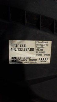 фото thumb №5, Audi оригинальный номер 4f0133837bb корпус фильтра воздуха