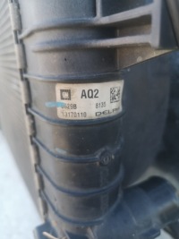 Радиатор воды вентилятор opel zafira b 1.6 бензин механическая коробка передач 05-08 Киев, фото thumb