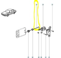 фото thumb №7, Тяга заливной топлива renault r21 оригинальный номер 7700767837