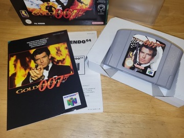 GOLDENEYE 007 ДЖЕЙМС БОНД — НАБОР NINTENDO 64 N64 + ЗАЩИТА ДЛЯ ИГЛЫ!