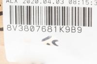 Audi a3 8v бампер передний левый решётка радиатора 8v3807681k9b9 новый оригинальный Недорого, фото thumb