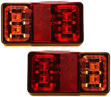 фото thumb №1, Лампа задняя прицепы комбинированная led диодный пара