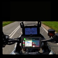 1080P GPS-ЭКРАН ДЛЯ МОТОЦИКЛА, НАВИГАТОР С CARPLAY И ANDROID, 5