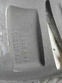 фото thumb №7, Диск алюминиевая r17 5x112 oc57mm et45 7jx17h2 57a601025 skoda karoq i