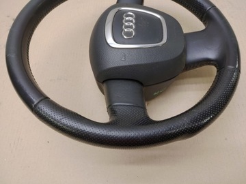 фото thumb №8, Кермо + подушка безпеки мультифункція шкіра s-line sline audi a3 8p роки 03-08