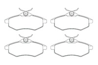 фото thumb №1, Breck тормозные колодки тормозные citroen c2 1.1 jm_