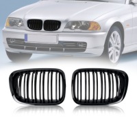 фото thumb №15, Bmw e46 купе cabrio дорестайлинг 1999-2003 решётки радиатора решётка решётка чёрный блеск