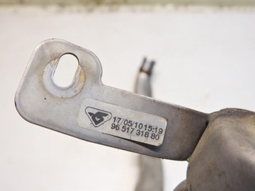 фото thumb №6, Шланг труба інтеркулер peugeot 607 2.7 v6 hdi 9651731880