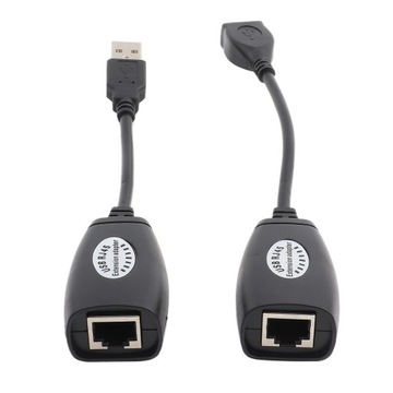 УДЛИНИТЕЛЬ USB ПО ВИТОЙ ПАРЕ RJ45 CAT5