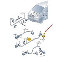 фото thumb №8, Vw transporter vi t6 плоский contact housing 3 pin 1j0973803