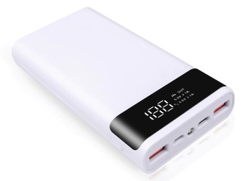 Чехол PowerBank на 6 ячеек 18650 USB Micro USB C