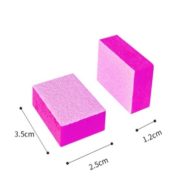 Полировальный блок Pink Mini Polisher 100/180 - 50 шт.