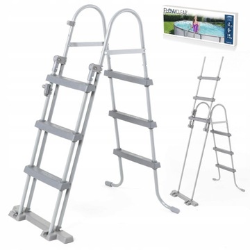 Лестница для бассейна Bestway 58330, 3 ступени, 107 см