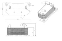 фото thumb №7, Nrf 31843 радіатор оливи, олія двигунний