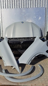 фото thumb №14, Bmw x5 g05 lci 30dx м-пакет перед капот передняя панель бампер лампы c4p