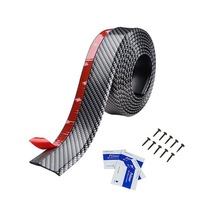 фото thumb №7, Накладка бампера универсальный резиновая 2,5m спойлер универсальный карбон