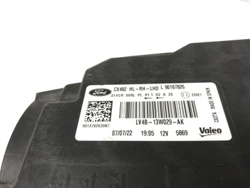 фото thumb №15, Ford kuga iii mk3 2019- лампа права led правий eur lv4b-13w029-ak