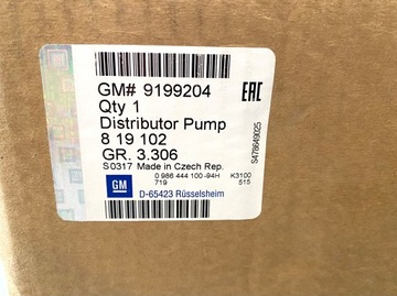 фото thumb №11, Насос вприскувальний opel omega b vectra b 2.2 9199204