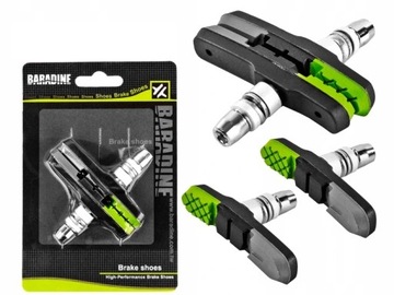 Тормозные колодки BARADINE 960V серо-черно-зеленые
