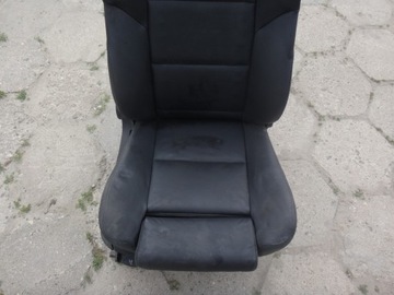 фото thumb №4, Сиденье правые перед переднее пассажира bmw e60 e61 м-пакет sport чёрная кожа