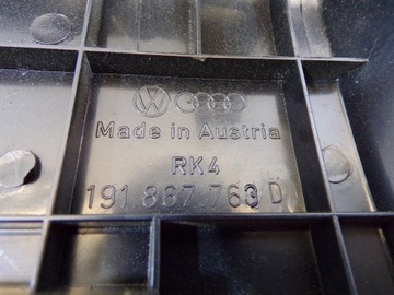 фото thumb №10, Поддержка полки багажника vw golf 2 ii 3d 191867763d