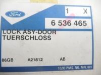 фото thumb №8, Замок дверь правая перед ford sierra mk1 4 дверь oem номер 6536465