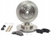 фото thumb №2, Тормозные диски тормозные колодки подшипник задняя renault fluence megane 3 master sport 260mm