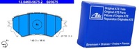 фото thumb №1, Ate гальмівні колодки гальмівний. mazda 6 12- перед 13.0460-567
