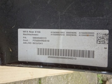 фото thumb №11, Mercedes gla w156 бампер зад задний pdc a1568850125