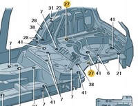 фото thumb №11, Заглушка audi a3 08-