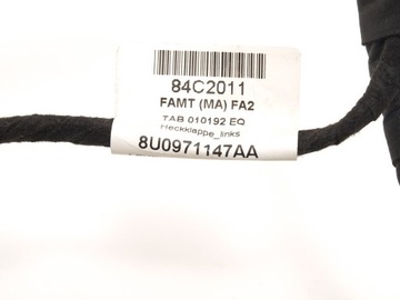 фото thumb №8, Volkswagen group audi q3 джгут кришки багажника лівий зад 8u0971147