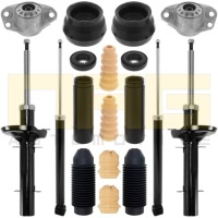 фото thumb №1, Комплект 4x амортизаторы подушки безопасности перед + задняя skoda octavia 1 i