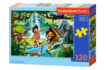 ПАЗЛ 120 деталей Книга Джунглей THE JUNGLE BOOK 13487