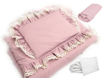 Постельное белье с VINTAGE LACE для кровати CHICCO, 5 шт.