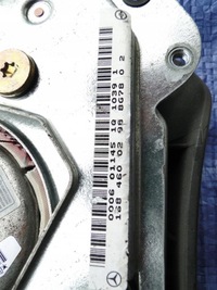 фото thumb №5, Mercedes w168 подушка подушка безопасности водителя светлая