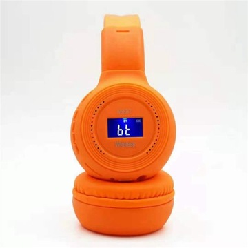 Беспроводные наушники с ЖК-дисплеем HiFi Bluetooth 5.0 для компьютера Sky Blue