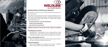 WELDLINE Uchwyt palnik spawalniczy TIG 350A 4m