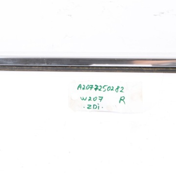 фото thumb №11, Mercedes w207 планка скла двері правий перед хромована a2077250282