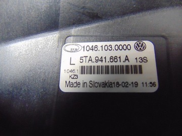 фото thumb №9, Галоген левый vw touran iii 5ta941661a европа