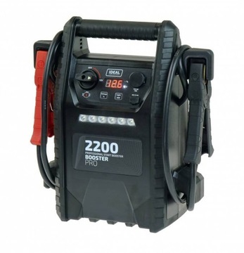 ПОРТАТИВНЫЙ СТАРТЕРНЫЙ АККУМУЛЯТОР LCD BOOSTER 2200 PRO IDEAL